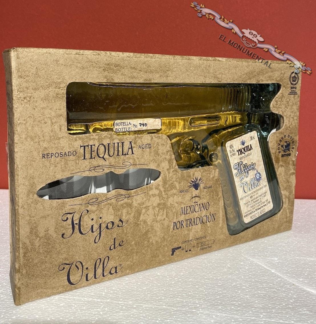 Hijos de villa Tequila reposado (pistol) Jalisco El Monumental