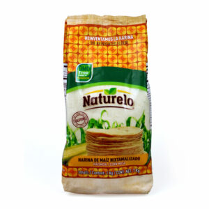 Harina de maiz blanca mixtamalizada - Naturelo 1kg