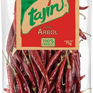 Chiles secos ARBOL - tajin x 75gr