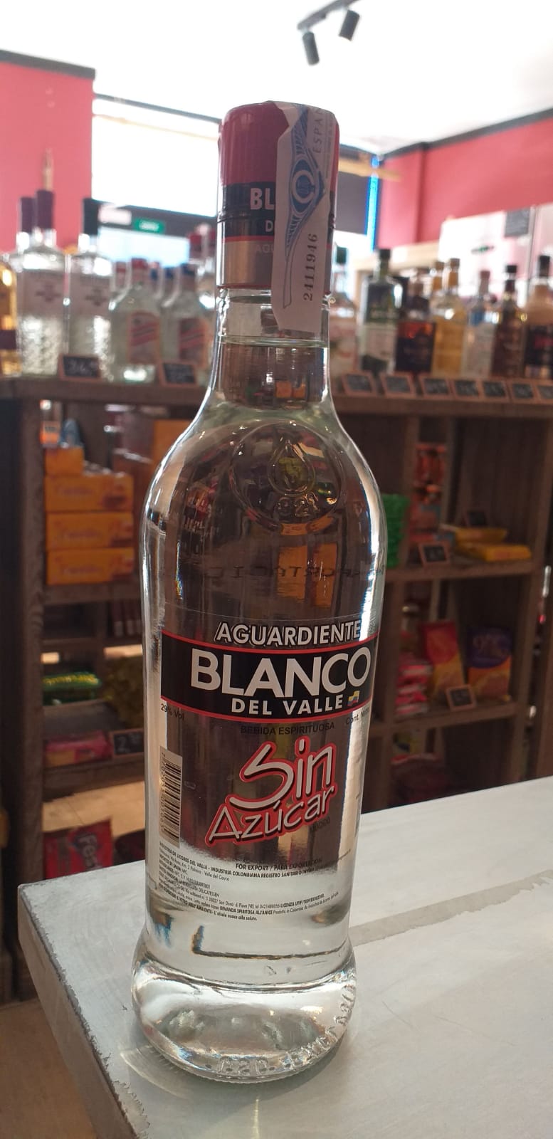 Aguardiente blanco del Valle sin azúcar - fr-fr30