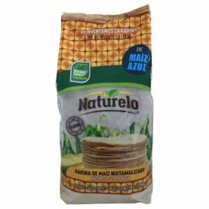 Harina de maiz azul mixtamalizada - Naturelo 1kg