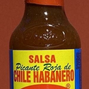 El Yucateco - Salsa picante roja chile habanero