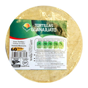 Tortillas de maiz "GUANAJUATO" x60 - 1kg