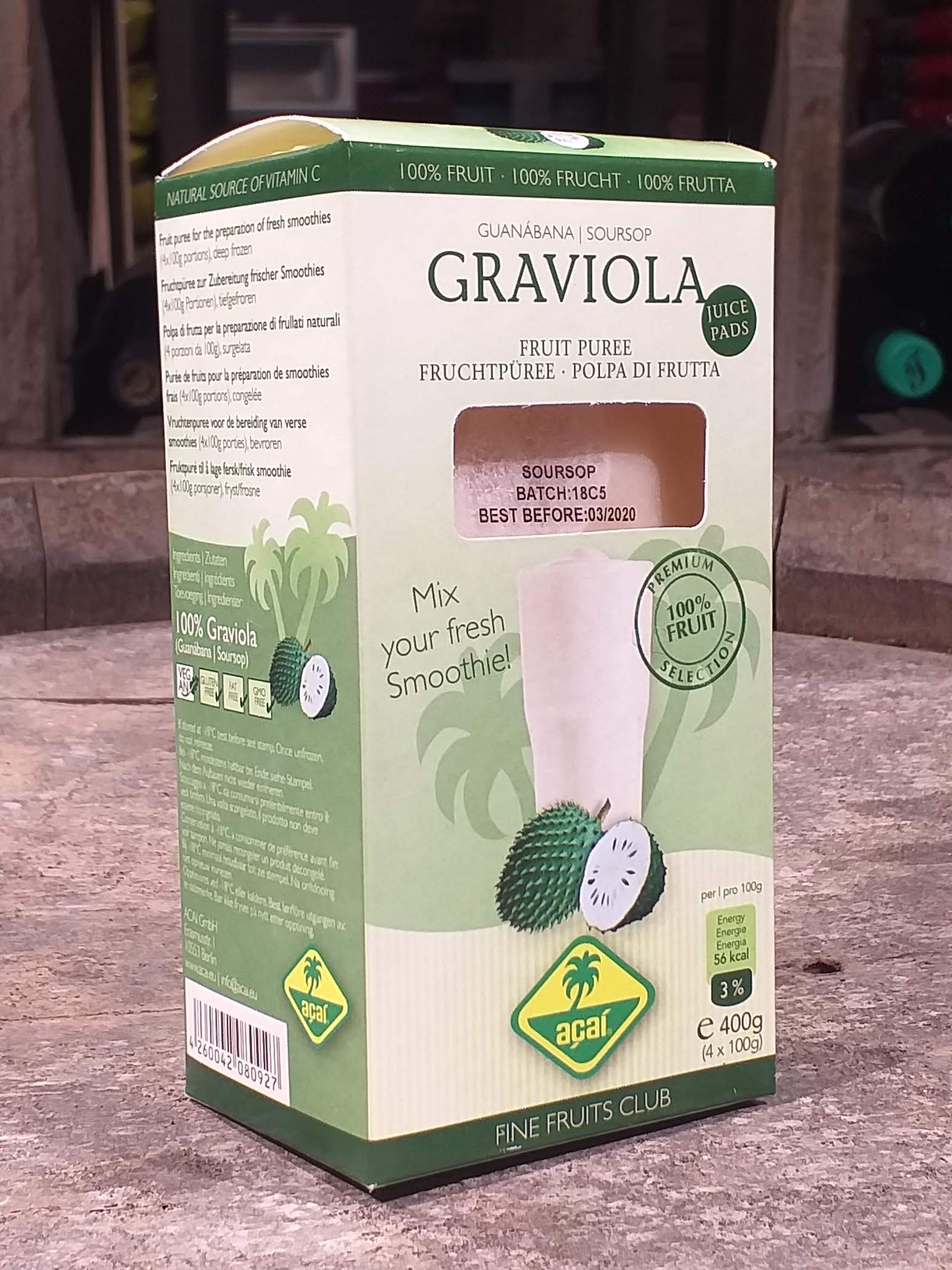 Pulpa de Graviola x 400gr