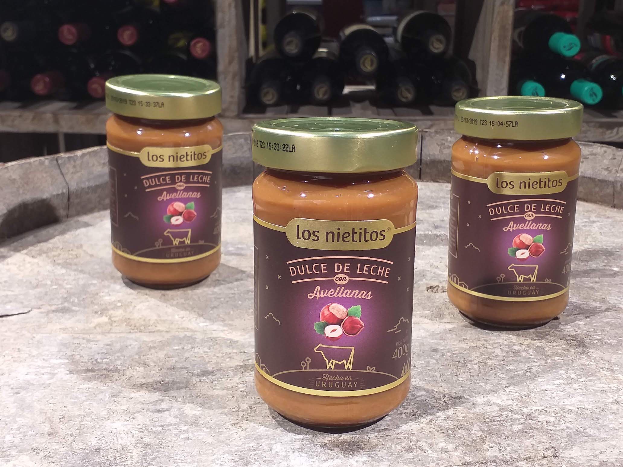 Dulce de Leche Los Nietitos con avellanas x 400 grs
