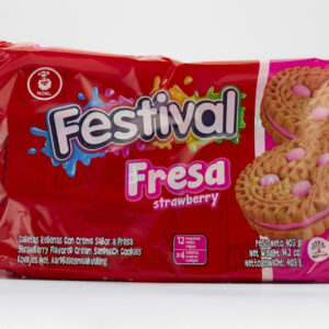 Galletas FESTIVAL fresa x 403gr