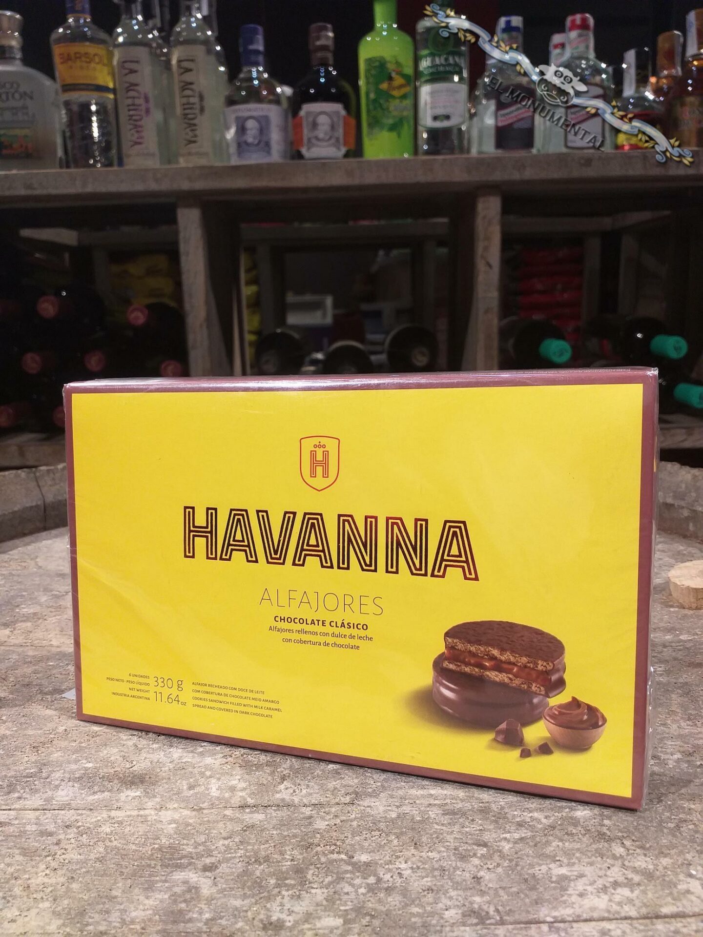 Caja x 6 Havanna Negro - El Monumental