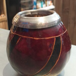 Mate calabaza con Virola decoree