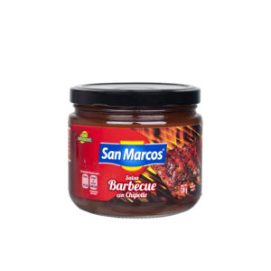 Salsa barbecue con chipotle x 320 gramos - san marcos